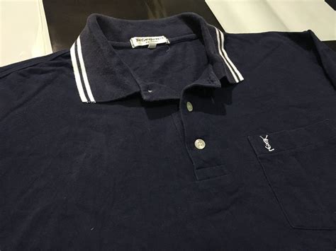 ysl polo long sleece|Saint Laurent.